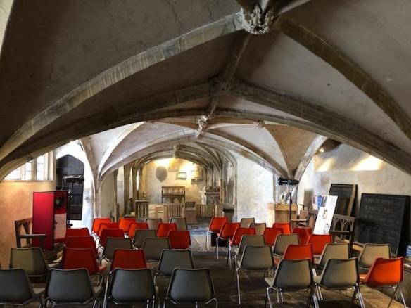 Awaiting an audience